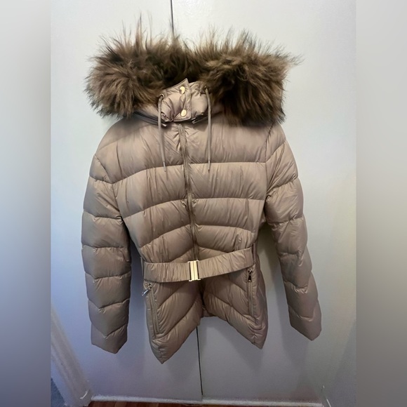 Zara Jackets & Coats Zara Xxl Down Puffer Coat With Belt And